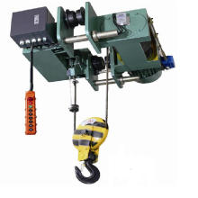 Electric Wire Rope Hoist with Electric Trolley